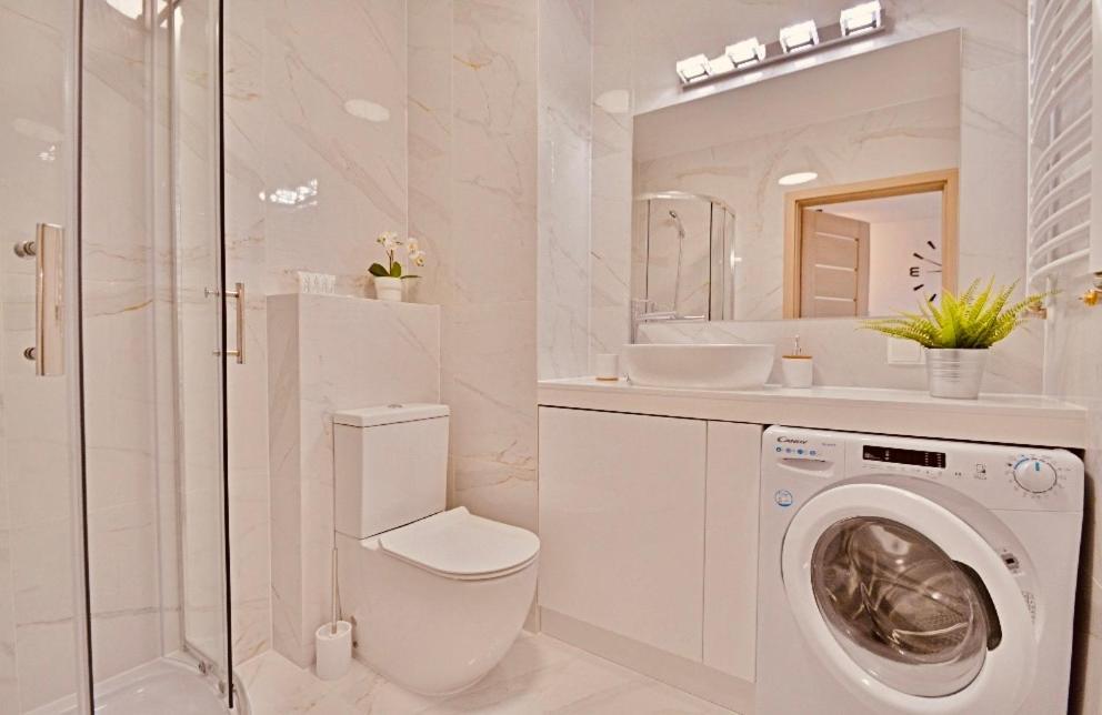 Apartment Green With Private Bike Storage Świnoujście Zewnętrze zdjęcie